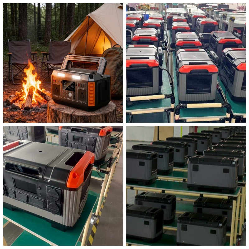 Outdoor Power Station - Portable Power Station 220V 500W Outdoor