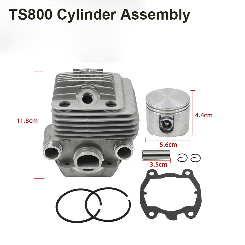Outdoor Power Tool Kit - 56mm Cylinder Piston Kit for STIHL