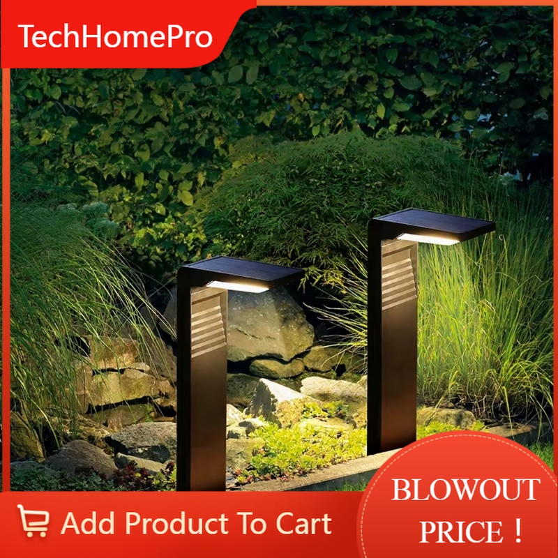 Outdoor Power Brush - TechHPSolar Powered Waterproof LED Garden Lights