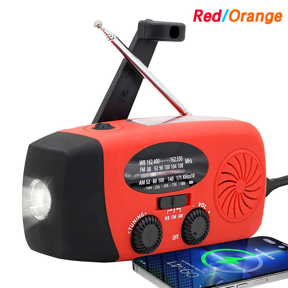 Outdoor Power Tool Kit - Portable Hand Crank Generator Emergency Power