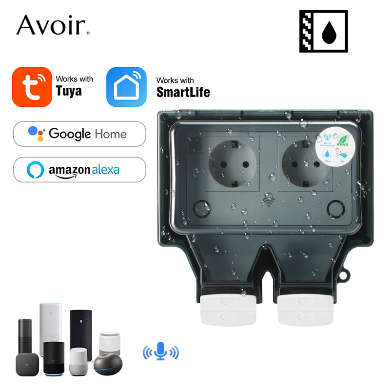 Avoir Tuya Wall Electrical Soc - Outdoor Power Inlet Box ulasan dan harga