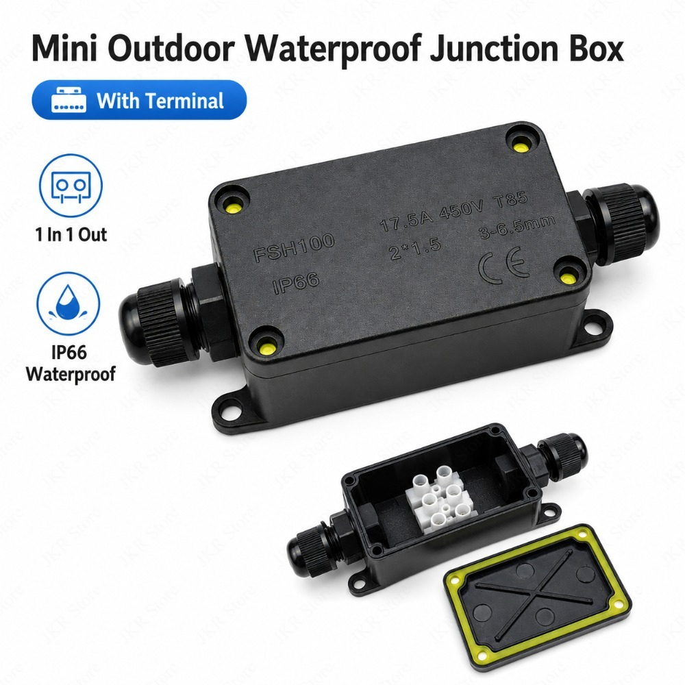 Outdoor IP66 Sealed Junction B - Outdoor Power Cable Junction Box ulasan dan harga