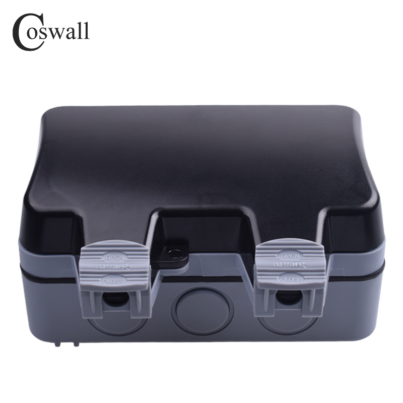 Coswall IP66 Weatherproof Wate - Power Switch Outdoor ulasan dan harga
