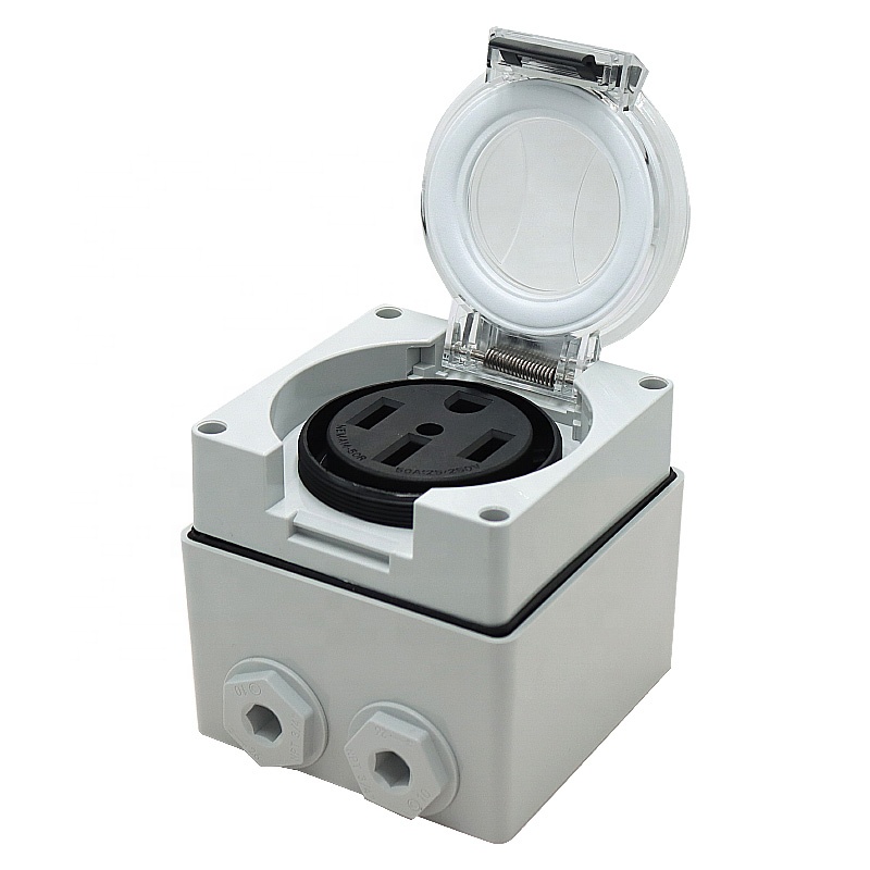 50 Amp Generator RV Power Inle - Outdoor Power Inlet Box ulasan dan harga