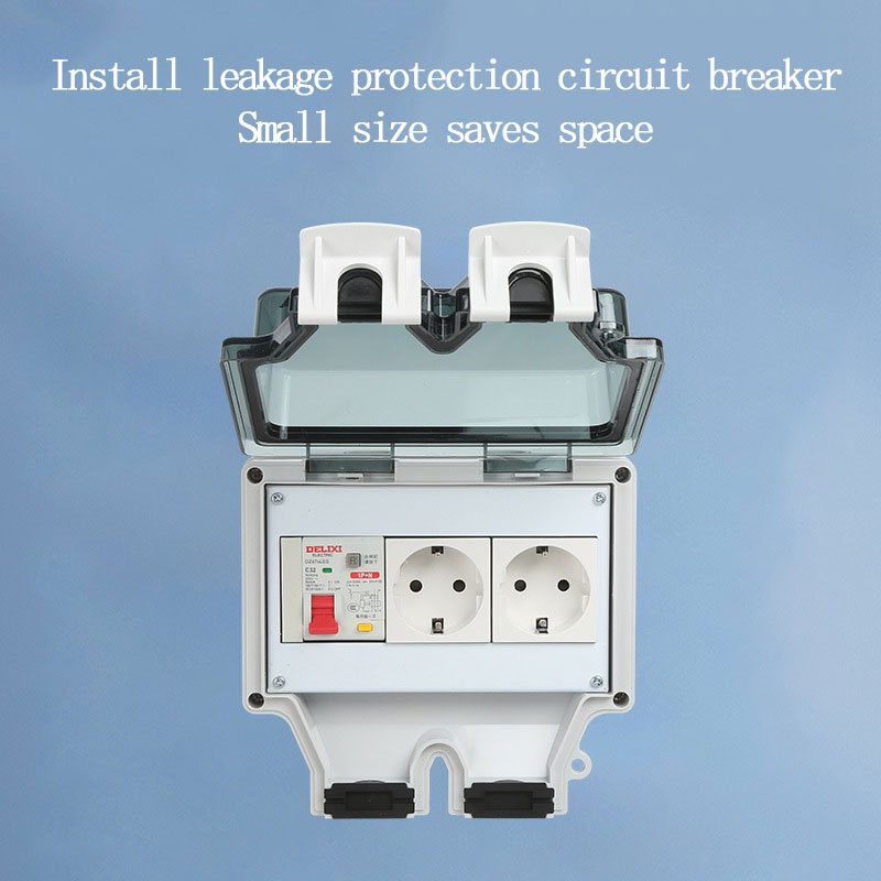 Outdoor Waterproof Socket 86 T - Power Switch Outdoor ulasan dan harga
