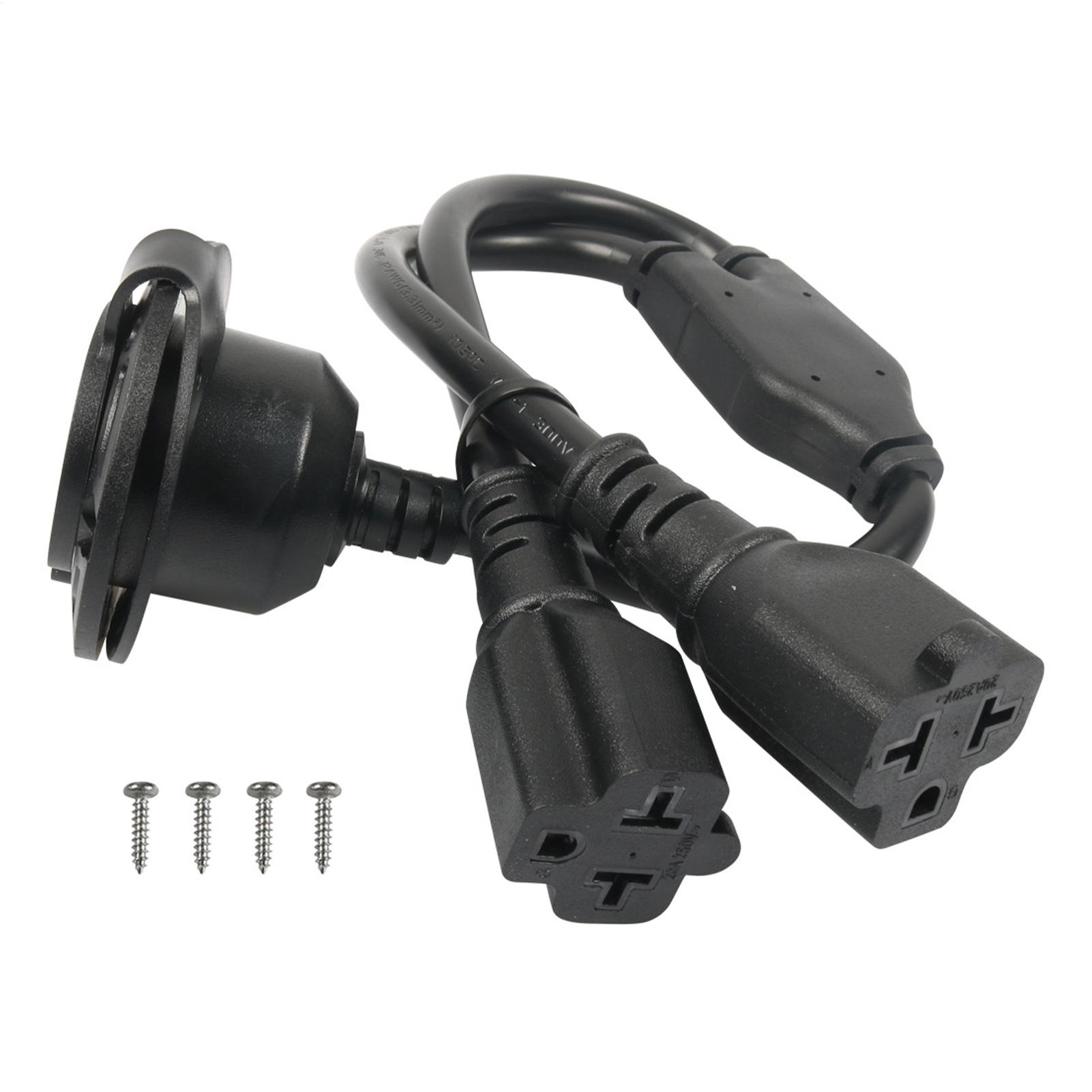 Shore Power Inlet 20A Waterpro - Outdoor Power Inlet Box ulasan dan harga