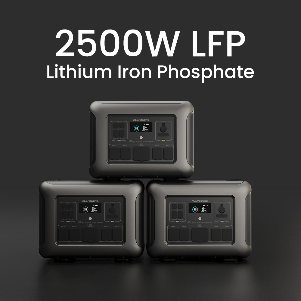 ALLPOWERS 2500W Portable Power - Outdoor Power Station ulasan dan harga