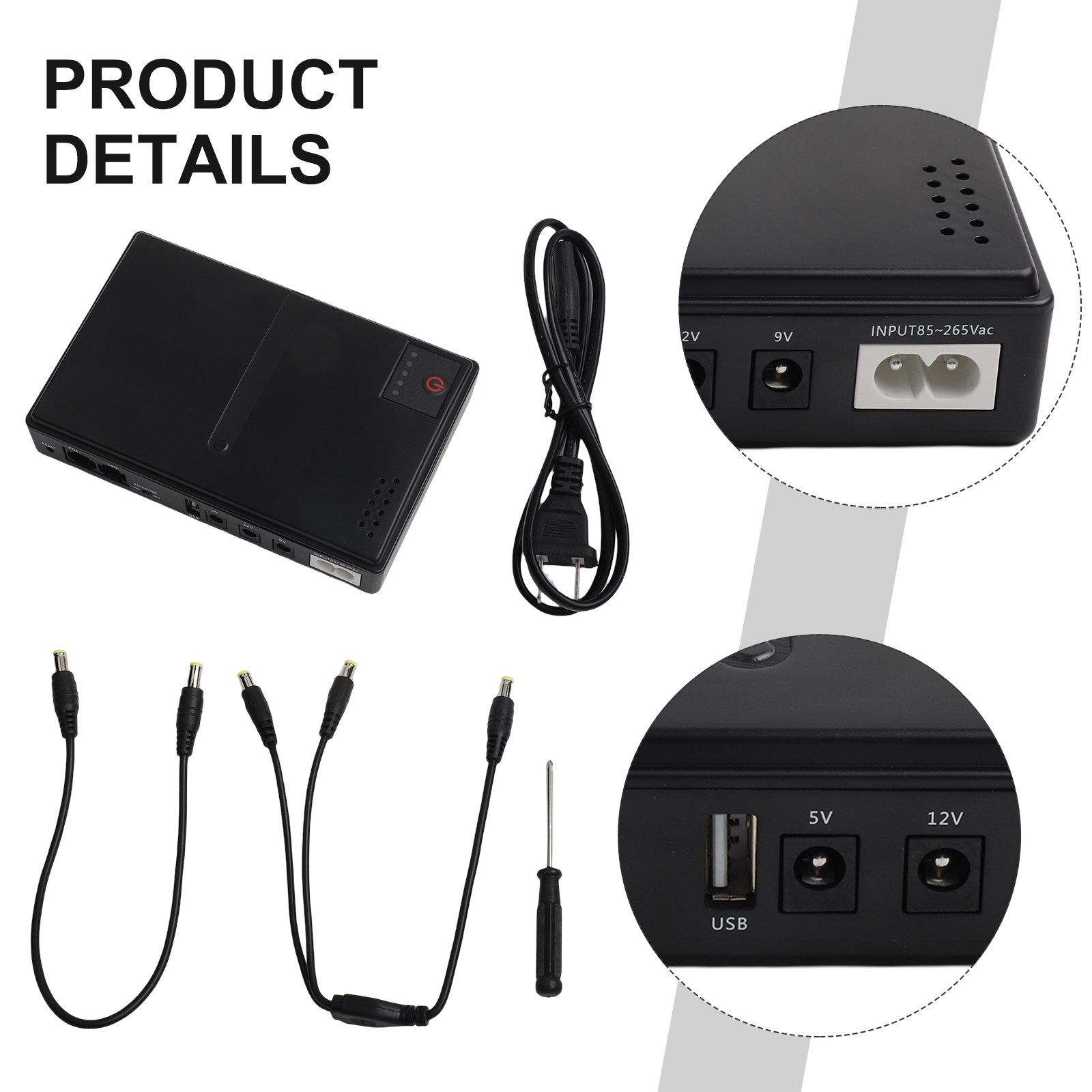 1018L 5V 9V 12V Backup DC UPS  - Outdoor Uninterruptible Power Supply ulasan dan harga