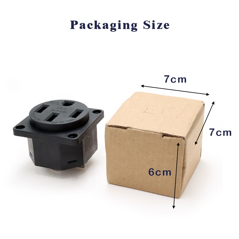 NEMA 14-50R Receptacle 50 Amp  - Outdoor Power Inlet Box ulasan dan harga