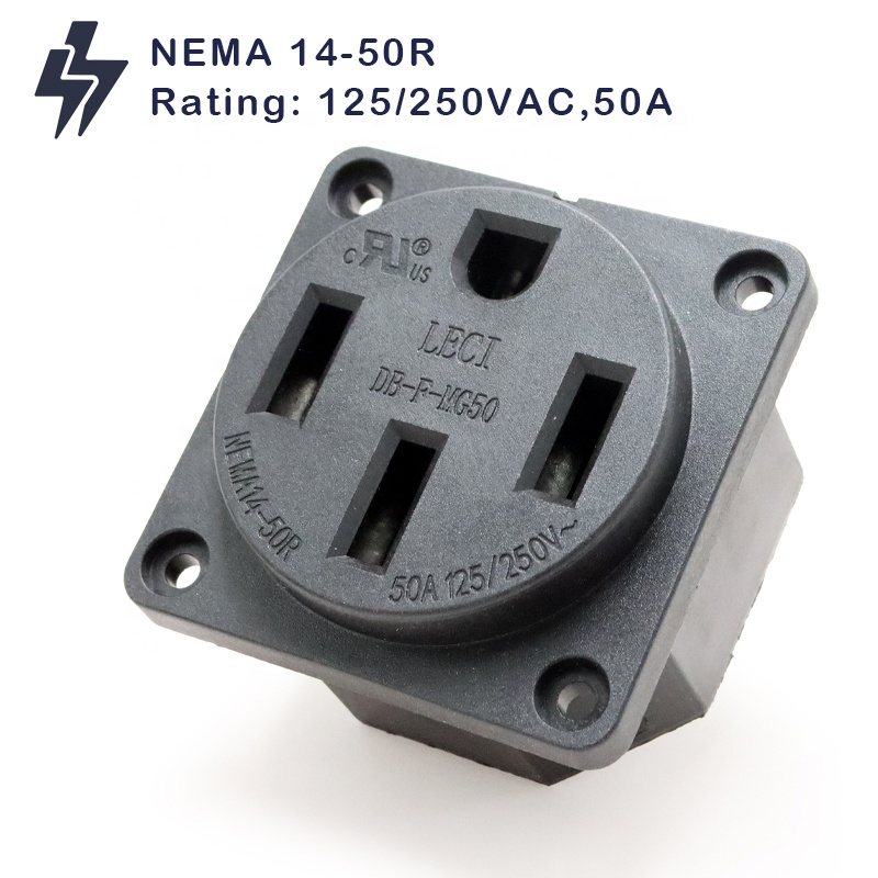 NEMA 14-50R Receptacle 50 Amp  - Outdoor Power Inlet Box ulasan dan harga