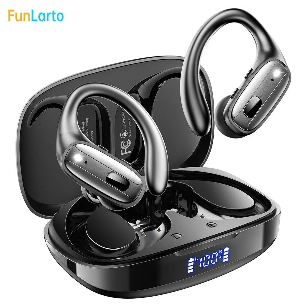 Sports Bluetooth 5.3 Headphone - Outdoor Power Line ulasan dan harga