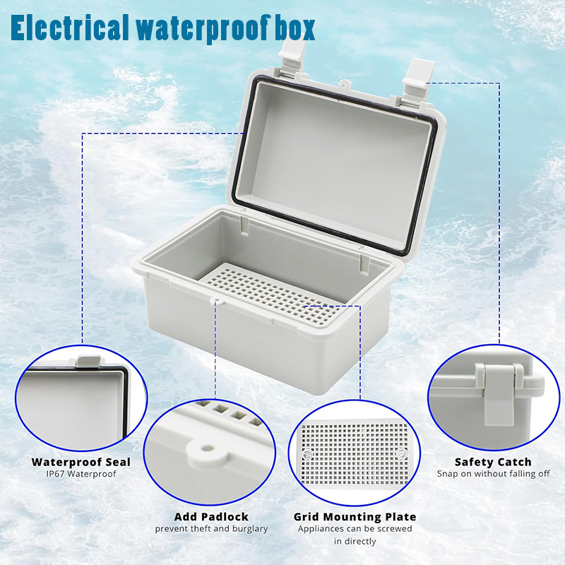 IP66 Waterproof Power Electric - Outdoor Power Outlet Box ulasan dan harga