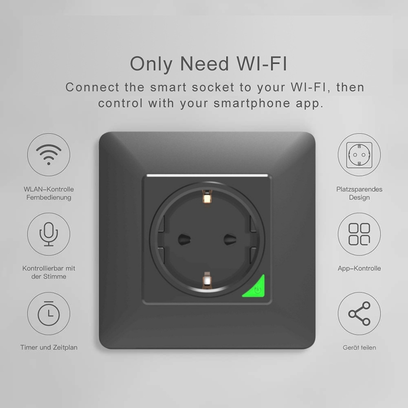 Avoir Tuya Zigbee Electrical O - Outdoor Power Outlet Not Working ulasan dan harga