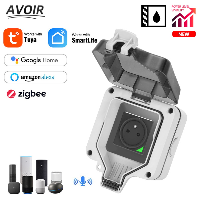 Avoir Zigbee Tuya IP66 Outdoor - Outdoor Usb Power Strip ulasan dan harga