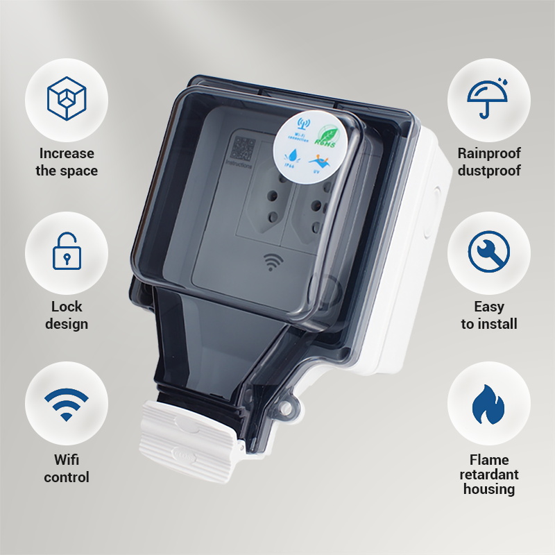 Avoir Tuya Wifi Smart Socket I - Outdoor Power Outlet Not Working ulasan dan harga