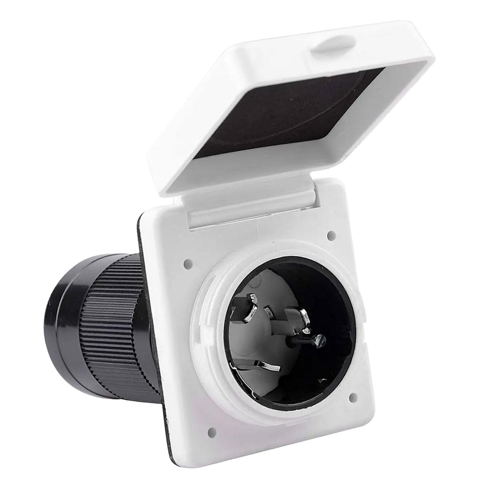 RV 50 Amp Power Inlet Twist Lo - Outdoor Power Inlet Box ulasan dan harga