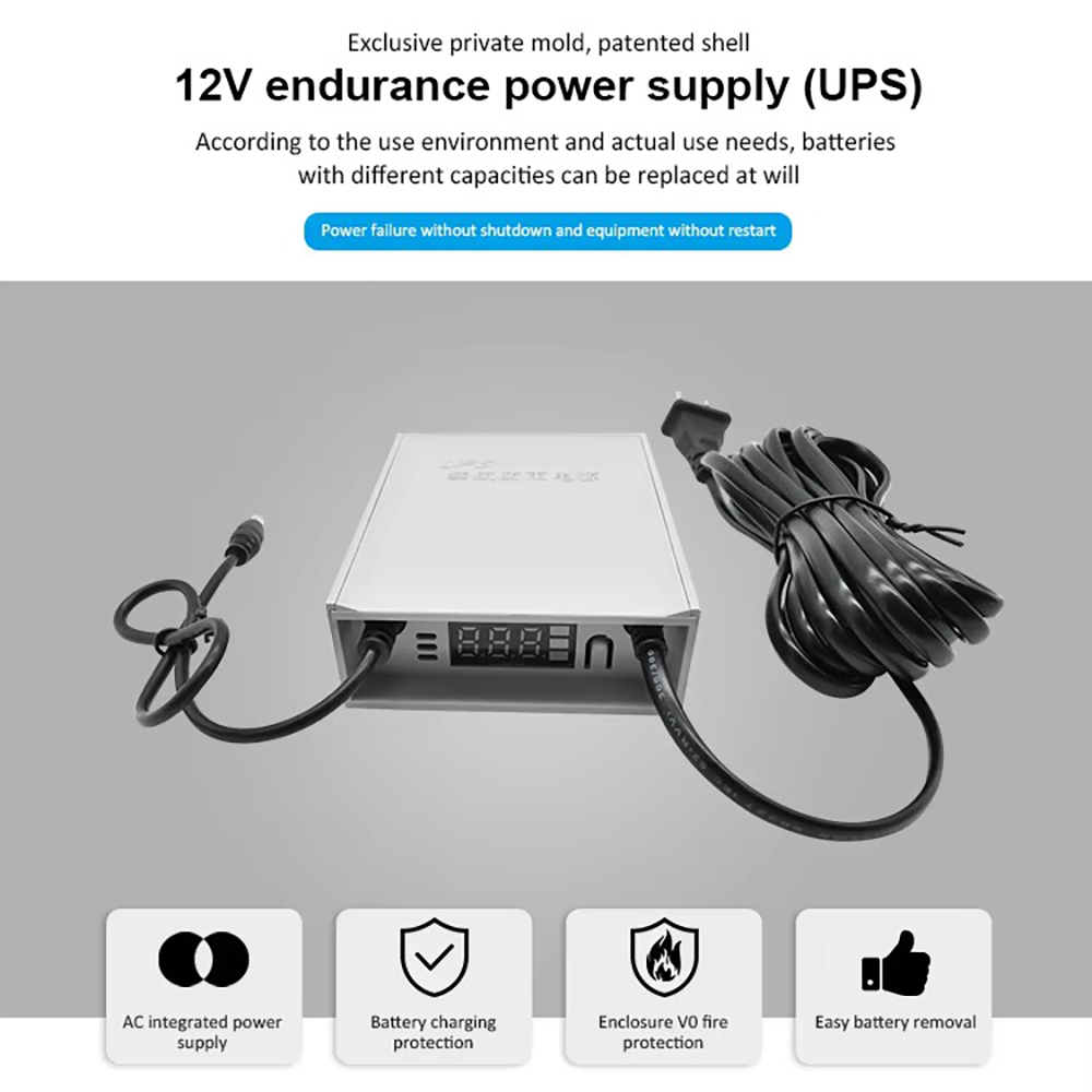 DIFANG 5400mAH UPS Powe Adapte - Outdoor Uninterruptible Power Supply ulasan dan harga