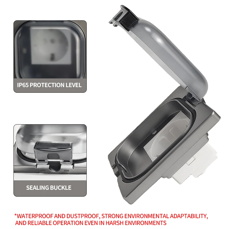 IP65 Waterproof Outdoor Socket - Outdoor Power Inlet Box ulasan dan harga