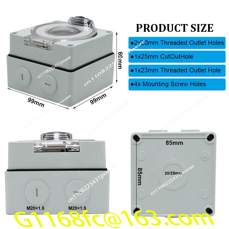 50 Amp Generator RV Power Inle - Outdoor Power Inlet Box ulasan dan harga