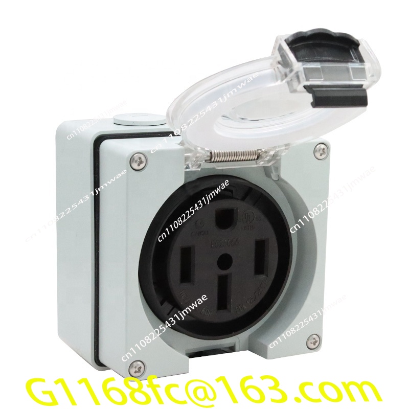 50 Amp Generator RV Power Inle - Outdoor Power Inlet Box ulasan dan harga