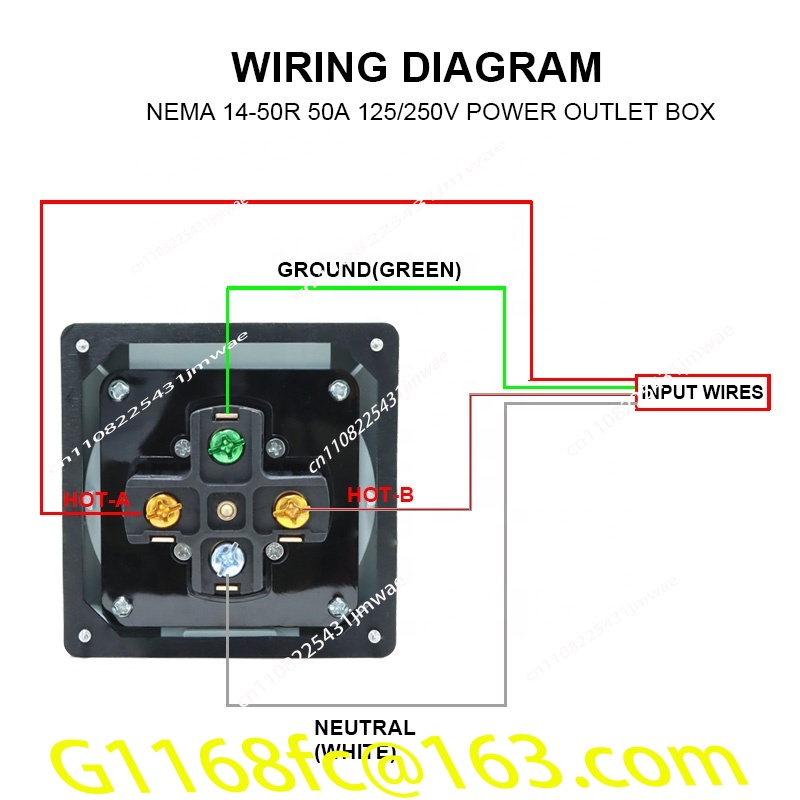 50 Amp Generator RV Power Inle - Outdoor Power Inlet Box ulasan dan harga