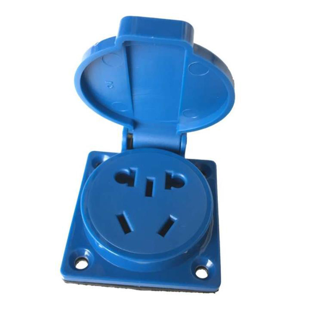 Blue IP54 10A/16A 220V Multifu - Outdoor Power Inlet Box ulasan dan harga
