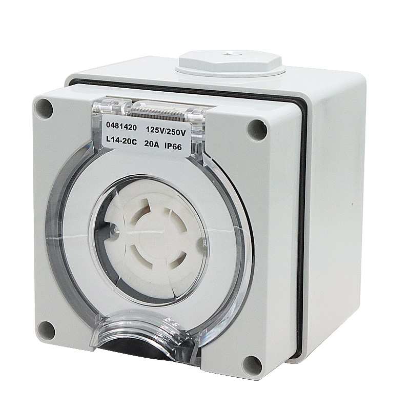 125/250V 20A Generator RV Powe - Outdoor Power Inlet Box ulasan dan harga