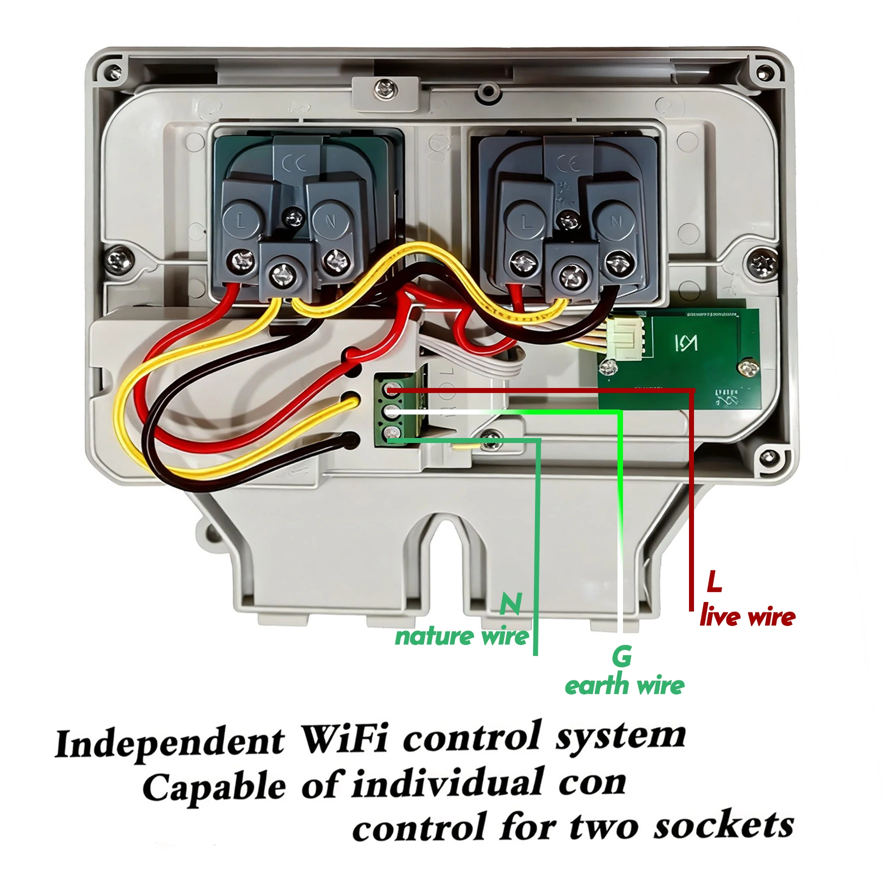 Tuya Waterproof Electrical Wal - Outdoor Power Inlet Box ulasan dan harga