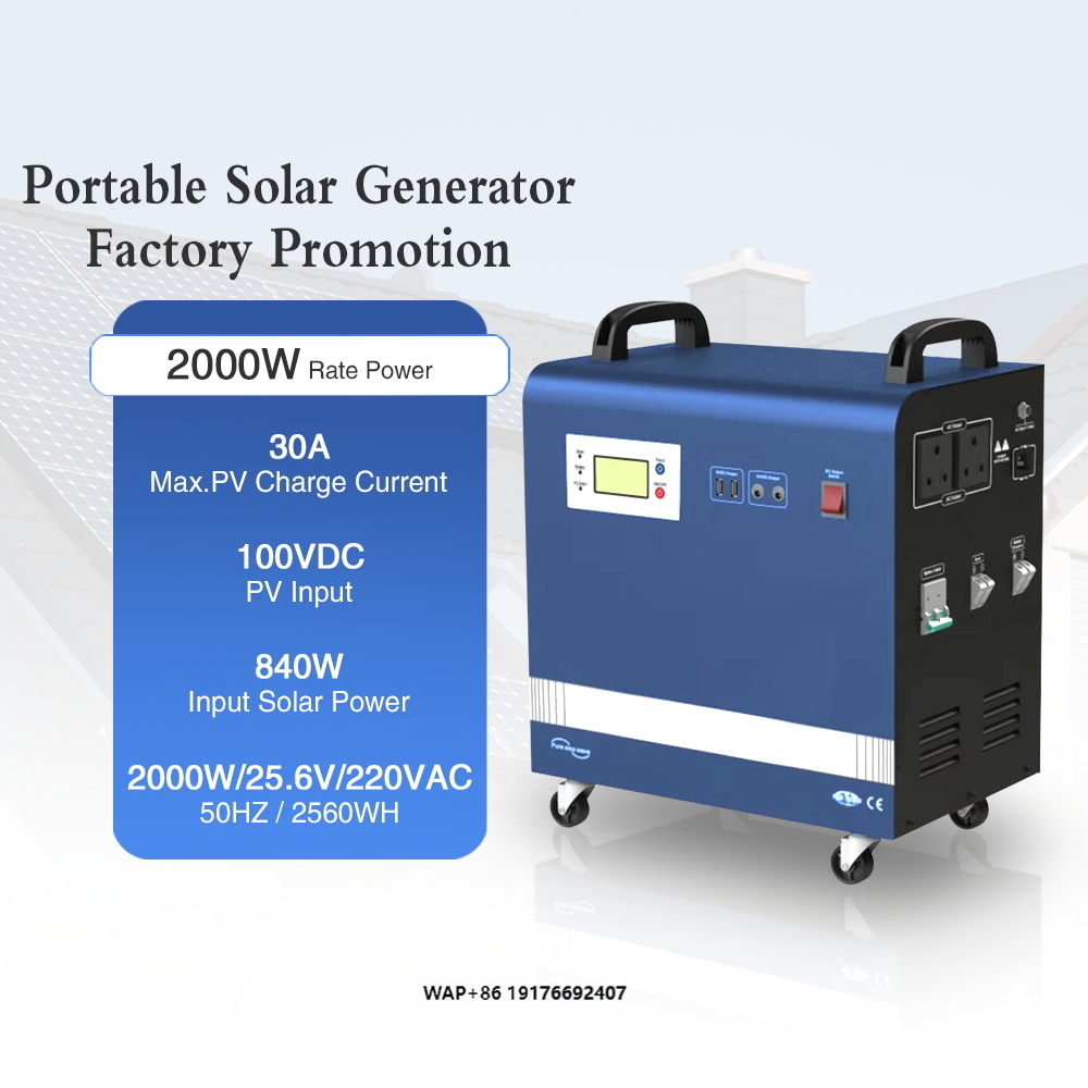 2kwPower Solar Generator 100Ah - Outdoor Uninterruptible Power Supply ulasan dan harga