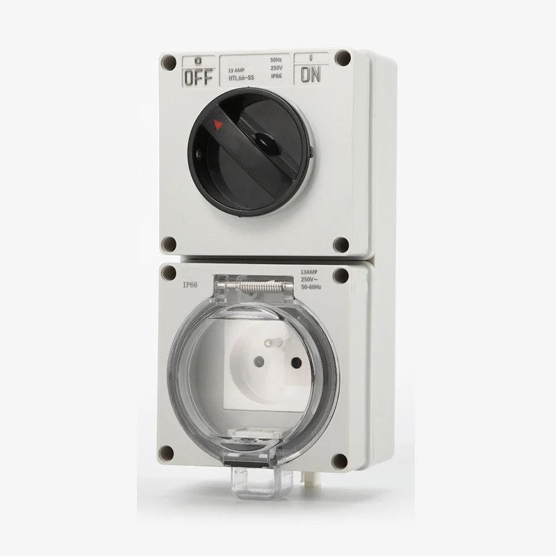 IP66 220V Waterproof Dust Proo - Outdoor Power Inlet Box ulasan dan harga