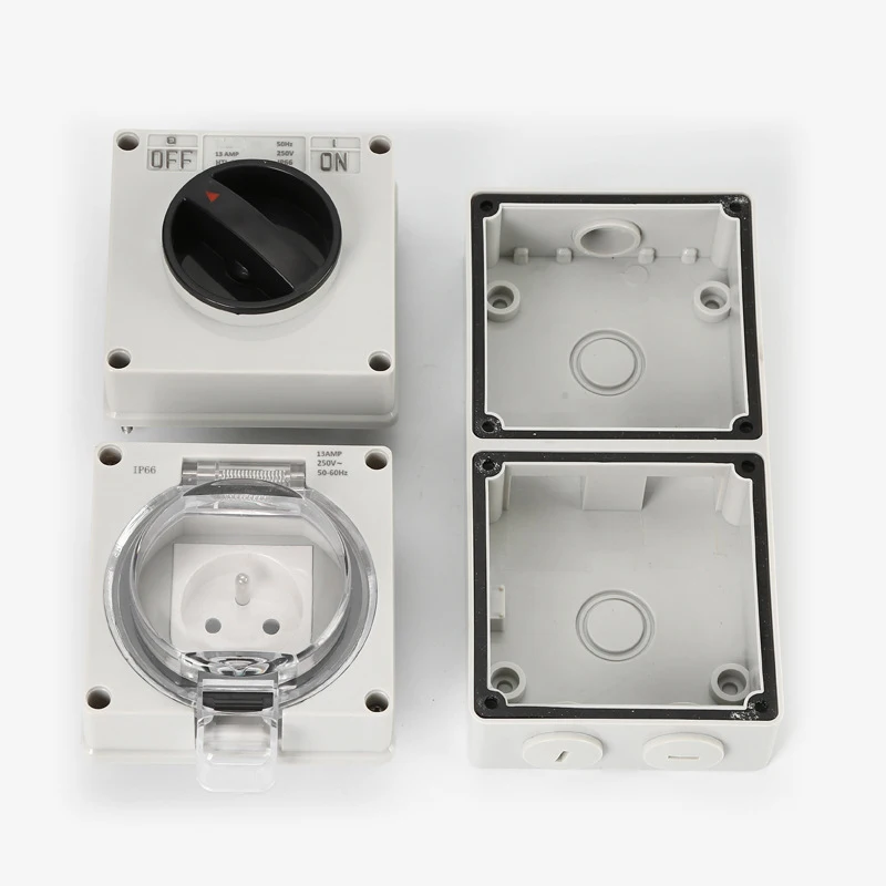 IP66 220V Waterproof Dust Proo - Outdoor Power Inlet Box ulasan dan harga