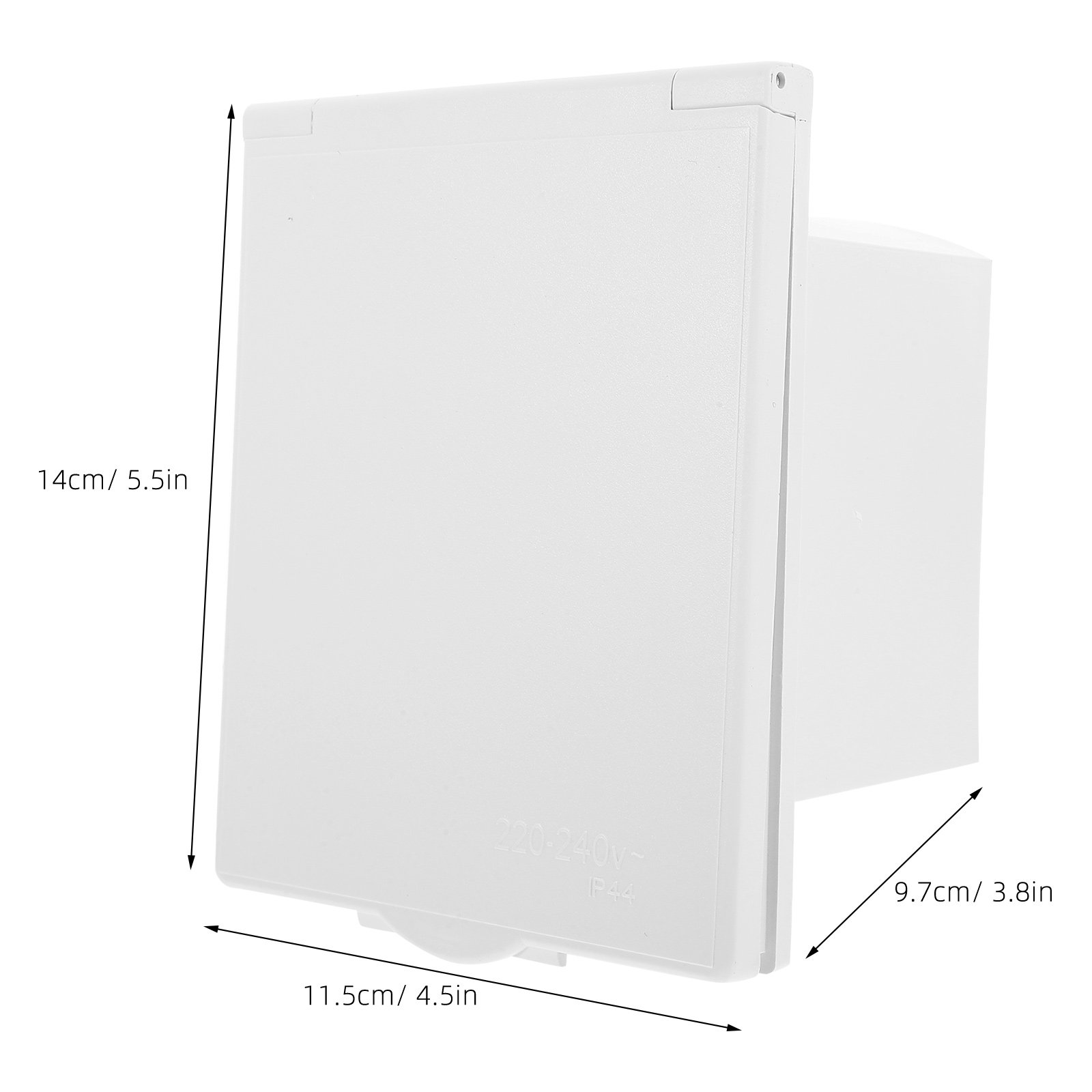 Rv Power Inlet Box 16A IP65 Ra - Outdoor Power Inlet Box ulasan dan harga
