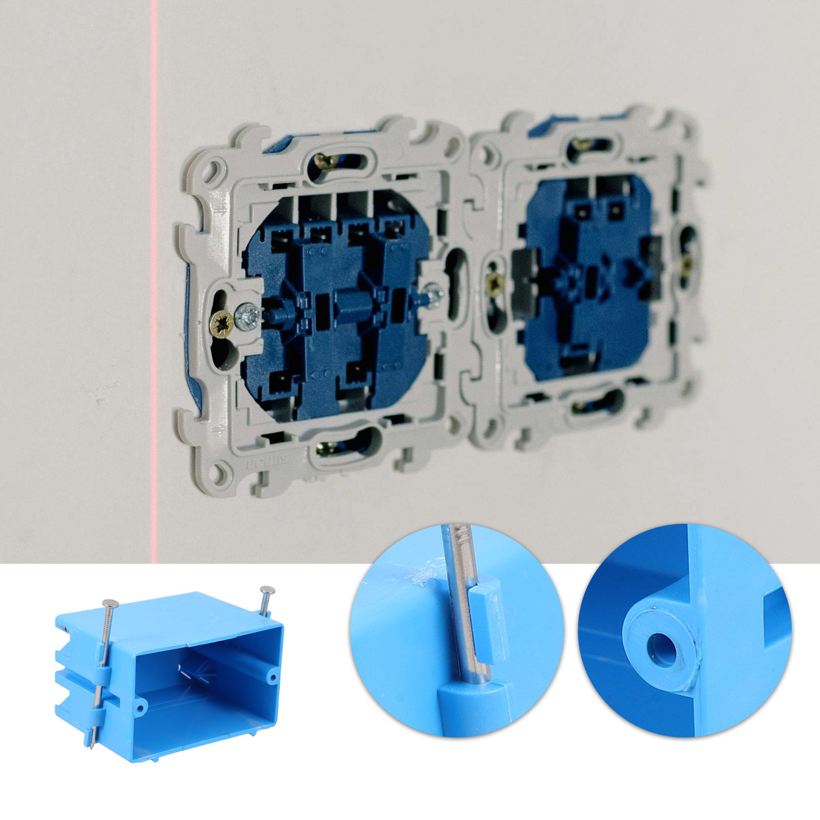 Outdoor Power Outlet Box ABS H - Outdoor Power Outlet Install ulasan dan harga