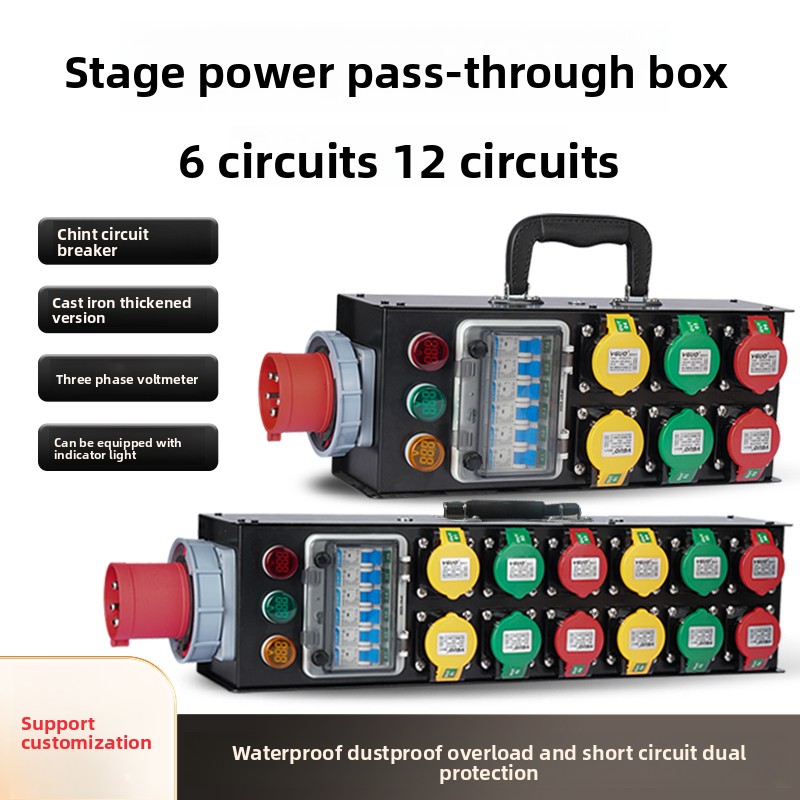 12-In/6-Out Portable Power Dis - Outdoor Power Rack ulasan dan harga