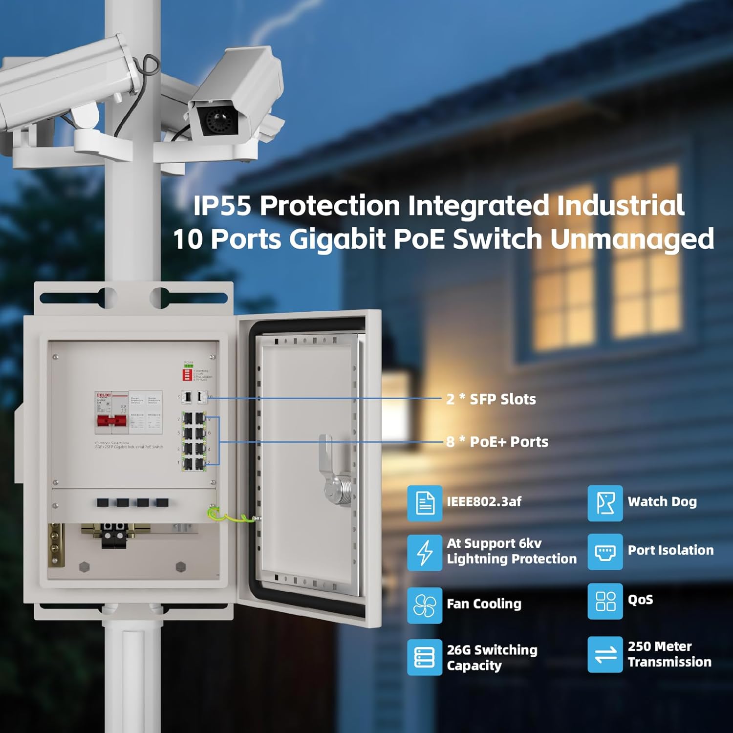 KeepLiNK Outdoor Smart Network - Power Switch Outdoor ulasan dan harga