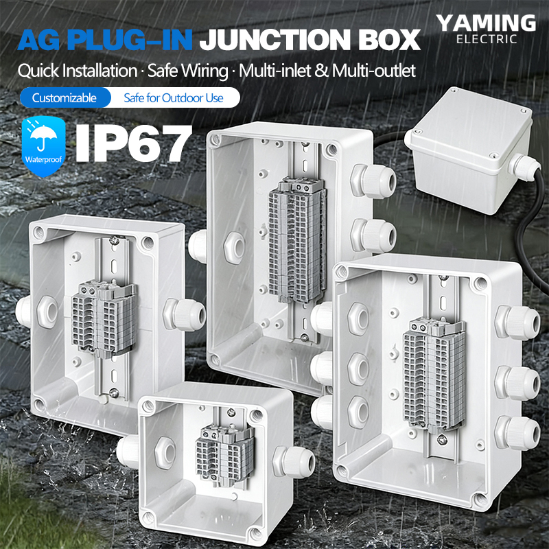 Waterproof Junction Box With P - Outdoor Power Inlet Box ulasan dan harga