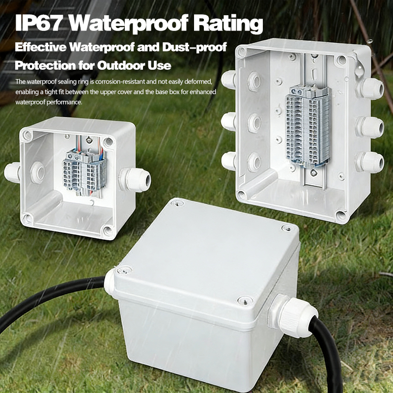 Waterproof Junction Box With P - Outdoor Power Inlet Box ulasan dan harga